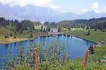 10 Der Seebenalpsee mit dem Hotel 